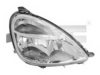 TYC 20-0331-05-2 Headlight